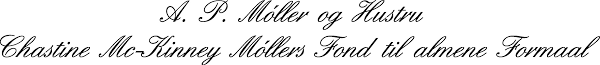 Logo af AP Møller Fonden